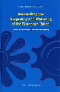 Reconciling the Deepening and Widening of the European Union