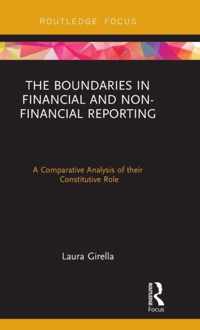 The Boundaries in Financial and Non-Financial Reporting