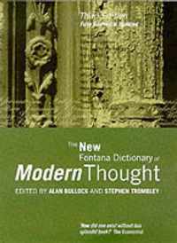 The New Fontana Dictionary of Modern Thought