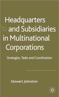 Headquarters And Subsidiaries In Multinational Corporations