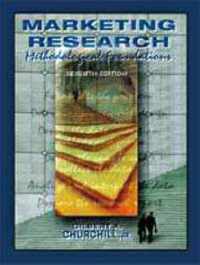 Marketing Research: Methodological Foundations