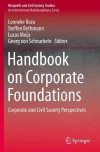 Handbook on Corporate Foundations