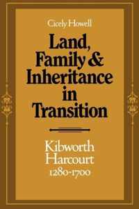 Land, Family and Inheritance in Transition