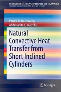 Natural Convective Heat Transfer from Short Inclined Cylinders