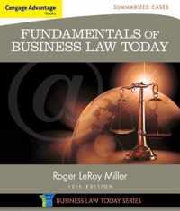 Cengage Advantage Books: Fundamentals of Business Law Today