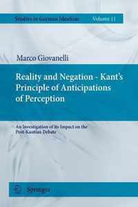 Reality and Negation - Kant's Principle of Anticipations of Perception