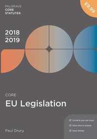 Core EU Legislation 2018-19