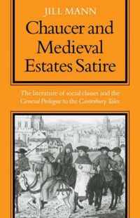 Chaucer and Medieval Estates Satire