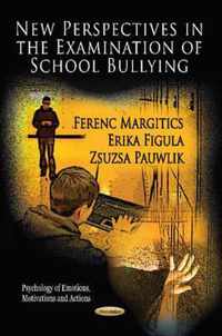 New Perspectives in the Examination of School Bullying