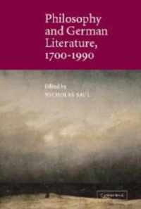 Philosophy and German Literature, 1700-1990