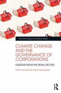 Climate Change and the Governance of Corporations