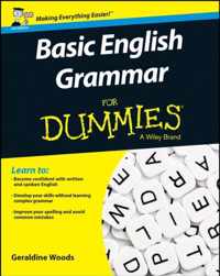 Basic English Grammar For Dummies UK Edi