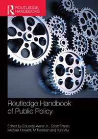 Routledge Handbook of Public Policy