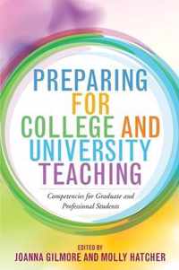 Preparing for College and University Teaching