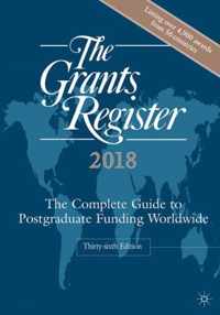 The Grants Register 2018