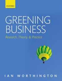 Greening Business Research Theory