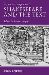 Concise Companion To Shakespeare & Text