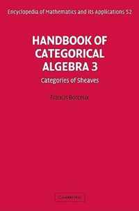 Encyclopedia of Mathematics and its Applications Handbook of Categorical Algebra