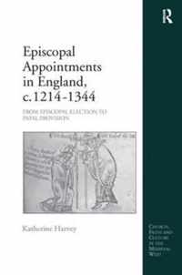 Episcopal Appointments in England, c. 1214-1344