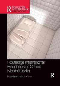 Routledge International Handbook of Critical Mental Health