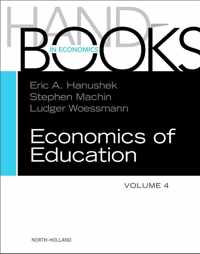 Handbook Of The Economics Of Education