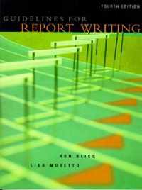 Guidelines for Report Writing