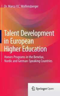 Talent Development in European Higher Education