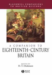 A Companion To Eighteenth-Century Britain