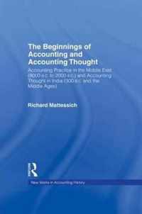 The Beginnings of Accounting and Accounting Thought