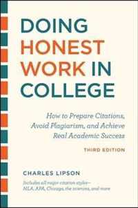 Doing Honest Work in College, Third Edition