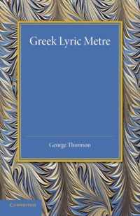 Greek Lyric Metre