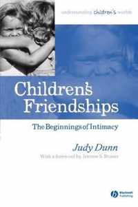 Childrens Friendships Beginnings Intimac