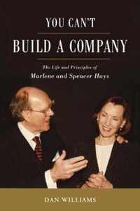 You Can't Build a Company