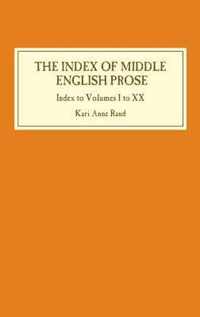 Index of Middle English Prose: Index to Volumes I to XX