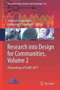 Research into Design for Communities, Volume 2