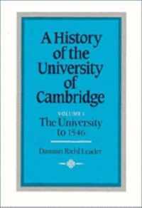 A History of the University of Cambridge