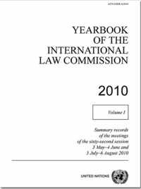 Yearbook of the International Law Commission 2010