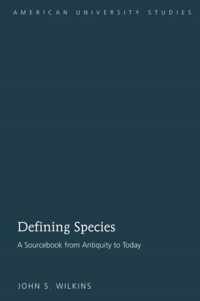 Defining Species