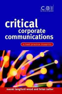 Critical Corporate Communications