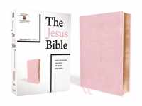 The Jesus Bible, NIV Edition, Leathersoft over Board, Pink, Thumb Indexed, Comfort Print