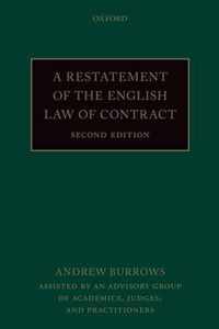 A Restatement of the English Law of Contract