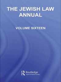 The Jewish Law Annual Volume 16