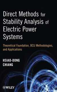 Direct Methods for Stability Analysis of Electric Power Systems