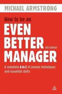 How to be an Even Better Manager