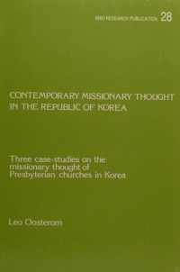 Contemporary missionary thought in the republic of korea