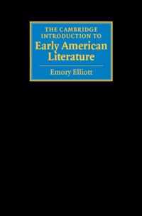 The Cambridge Introduction to Early American Literature