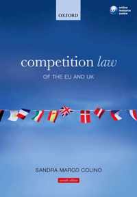 Competition Law Of The Eu And Uk