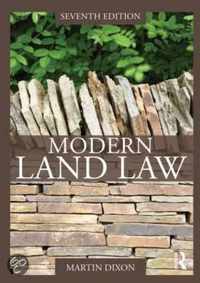 Modern Land Law