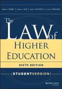 The Law of Higher Education