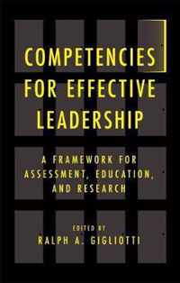 Competencies for Effective Leadership